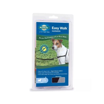 PetSafe Easy Walk Adjustable Dog Harness - Black