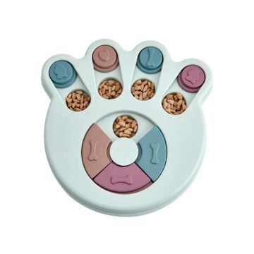 Pets Care Puzzle Toy Slow Feeder For Treats - Blue