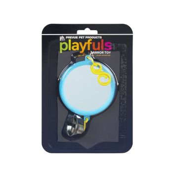Prevue 2-Sided Mirror with Bell Bird Toy