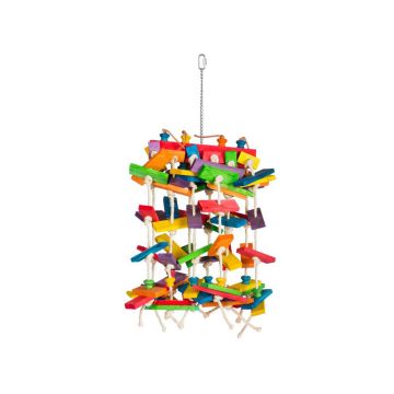 Prevue Waterfall Multi-Color Bird Toy