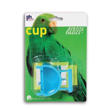 Prevue Birdie Basics Hanging Plastic Cup with Mirror