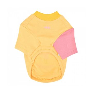 Puppia Yummy Pattern Dog T-Shirt, Yellow
