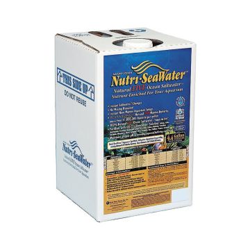 Pure Water Pebbles Nutri-Sea Water Natural Live Ocean Aquarium Saltwater - 4.4 Gallons