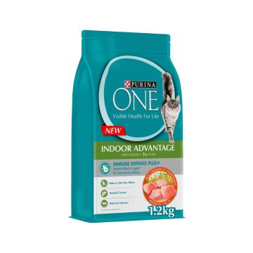 Purina One Adult Indoor Advantage with Chicken Dry Cat Food - 1.2 Kg