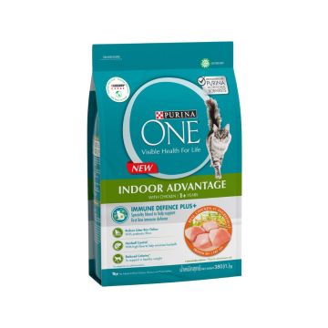 Purina One Adult Indoor Advantage with Chicken Dry Cat Food - 380 g