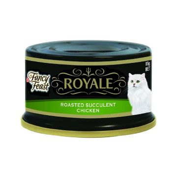Purina Fancy Feast Royale Roasted Succulent Chicken Wet Cat Food, 85g