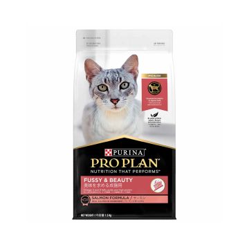 Purina Pro Plan Fussy and Beauty Salmon Dry Cat Food - 1.5 Kg