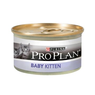 Purina Pro Plan Kitten Baby Mousse Chicken Canned Cat Food - 85 g
