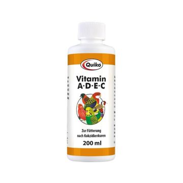 Quiko Vitamin A D E C: for Feeding after Coccsidiosis Treatment, 200 ml