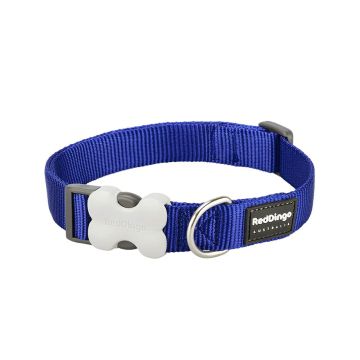 RedDingo Classic Pastel Dog Collar - Dark Blue