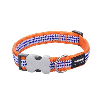 RedDingo Fang it Orange Dog Collar - Medium - 20mm