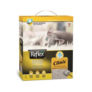 Reflex Bentonite Cat Litter Clinic Fresh Scent, 6L