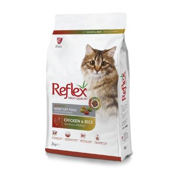 Reflex High Quality Adult Cat Food With Gourmet Chicken and Rice
