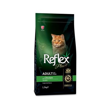 Reflex Plus with Chicken Adult Dry Cat Food - 1.5 kg