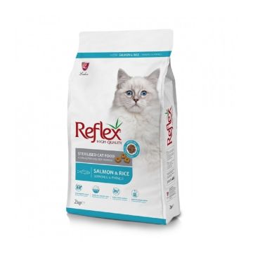 Reflex Salmon & Rice Dry Sterilized Cat Food - 2 Kg