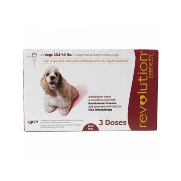 Revolution (Selamectin) Topical Solution for Dogs - 1 ml