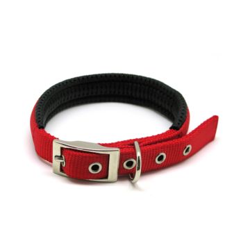Rosewood Soft Protection Classic Collars - Red - 14"x 5/8"