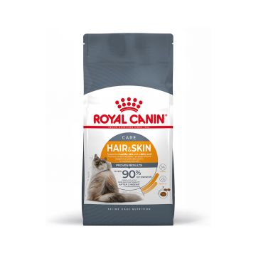 Royal Canin Feline Care Nutrition Hair & Skin Adult Cat Dry Food - 400g