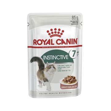 Royal Canin Instinctive 7+ Cat Food Pouches - 85g - Pack of 12