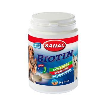 Sanal Dog Biotin Tablets Jar, 350g