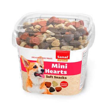 Sanal Mini Hearts Dog Treat - 100 g