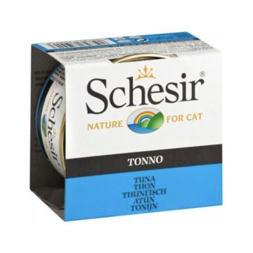 Schesir Cat Tuna Jelly Cat Wet Food, 85g