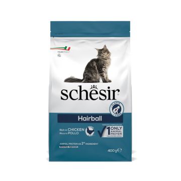 Schesir Hairball Rich In Chicken Adult Dry Cat Food