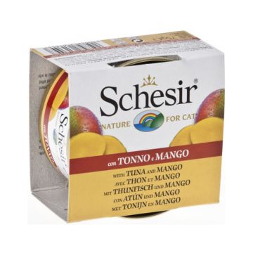 Schesir Tuna With Mango Cat Food, 75g