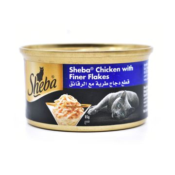 Sheba Chicken with Finer Flakes Cat Food - 85 g