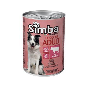 Simba Chunks with Beef Dog Wet Food - 415 g