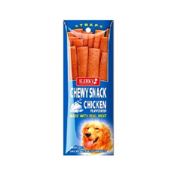 Sleeky Chewy Snack Chicken Flavored Dog Treats, 50g