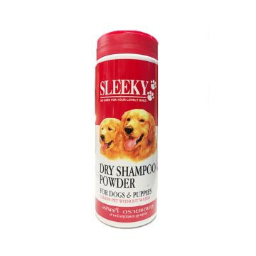 Sleeky Dry Powder Shampoo for Dogs & Puppies - 250g