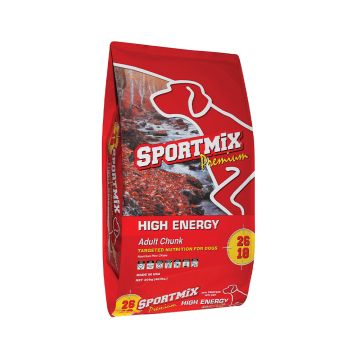 Sportmix High Energy Adult Chunk Dog Dry Food - 20 Kg