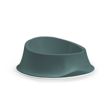 Stefanplast Chic Bowl for Cats and Dogs - Green - 0.65 Liters