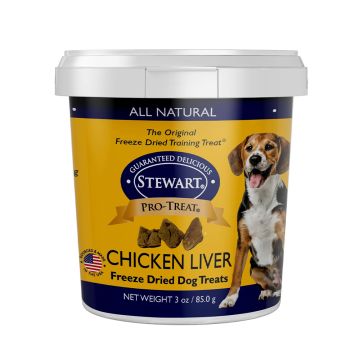 Stewart Pro-Treat Chicken Liver Dog Treats