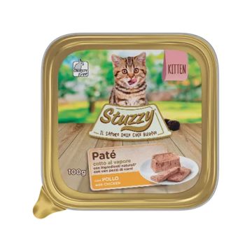 Stuzzy Pate with Chicken Wet Kitten Food - 100 g