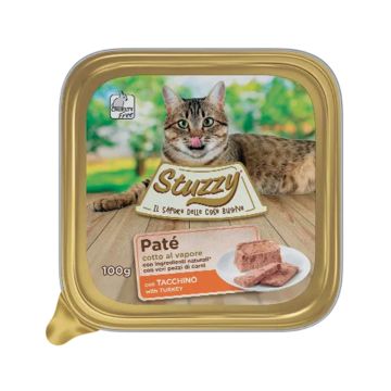 Stuzzy Pate with Turkey Wet Cat Food - 100 g