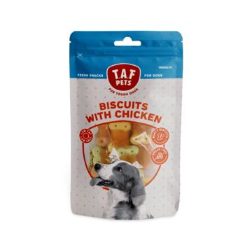 T.A.F Pets Biscuits with Chicken Fresh Dog Treats - 75 g