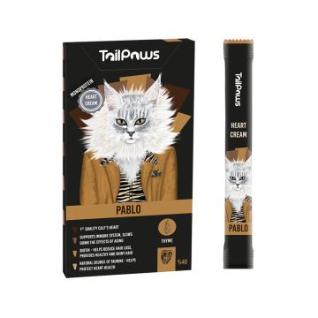 TailPaws Pablo Beef with Thyme Cat Treat - 5 x 15 g