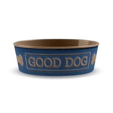 Tarhong Good Dog Pet Bowl, Medium, 6.7" x 6.7" x 2.3"