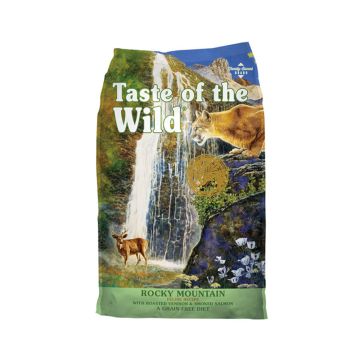Taste of the Wild Rocky Mountain with Roasted Venison & Smoke Salmon Cat Food