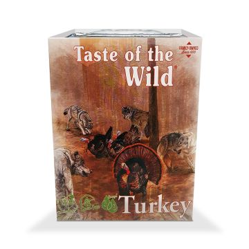 Taste of the Wild Tirkey with Fruit & Vegetables Dog Food, 390g