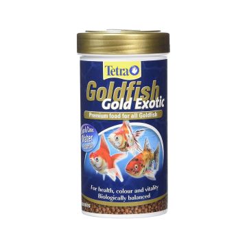 طعام ايكزوتيك للأسماك الذهبية من تيترا، 250 مل