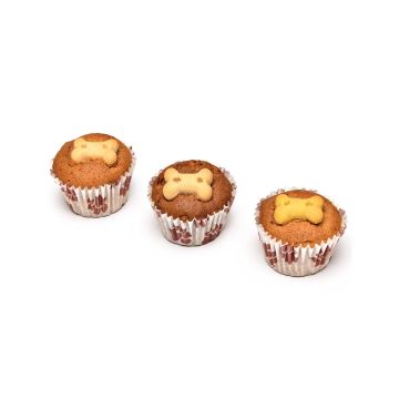 The Barking Bakery Mini Uniced Trios Dog Treats - 38 g