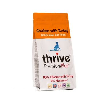 Thrive Chicken with Turkey Cat Dry Food - 1.5 Kg