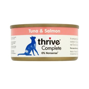 Thrive Complete Cat Tuna & Salmon Wet Food - 75g - Pack of 12pcs