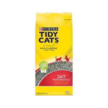 Tidy Cats Multi-Cat Clumping Litter 24/7 Performance, 4.54 Kg