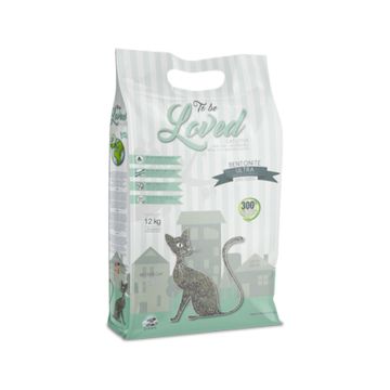 To Be Loved Essential Super Premium Unscented Cat Litter - 12 Kg