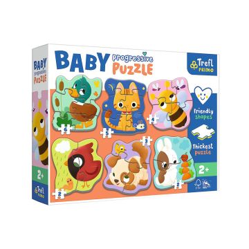 Trefl Baby Progressive Animals Puzzle