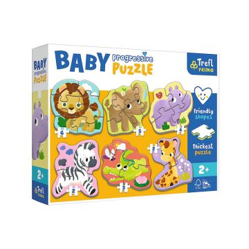 Trefl Baby Progressive Safari Puzzle